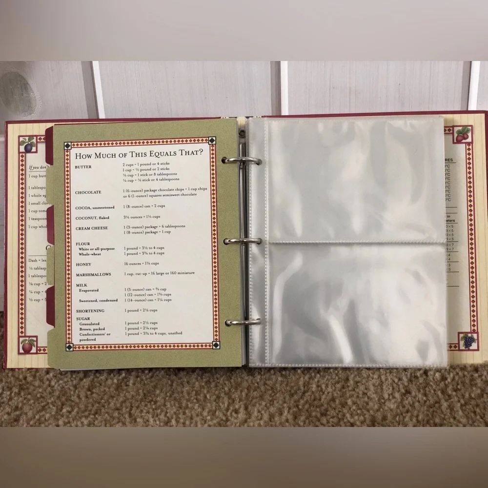 Recipe Keeper Binder - Picture 5 of 5
